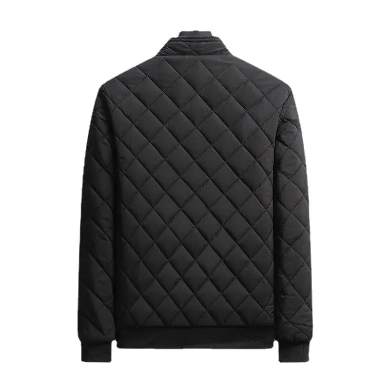 Winter Bomber Jacket, Diamond Pattern Edition